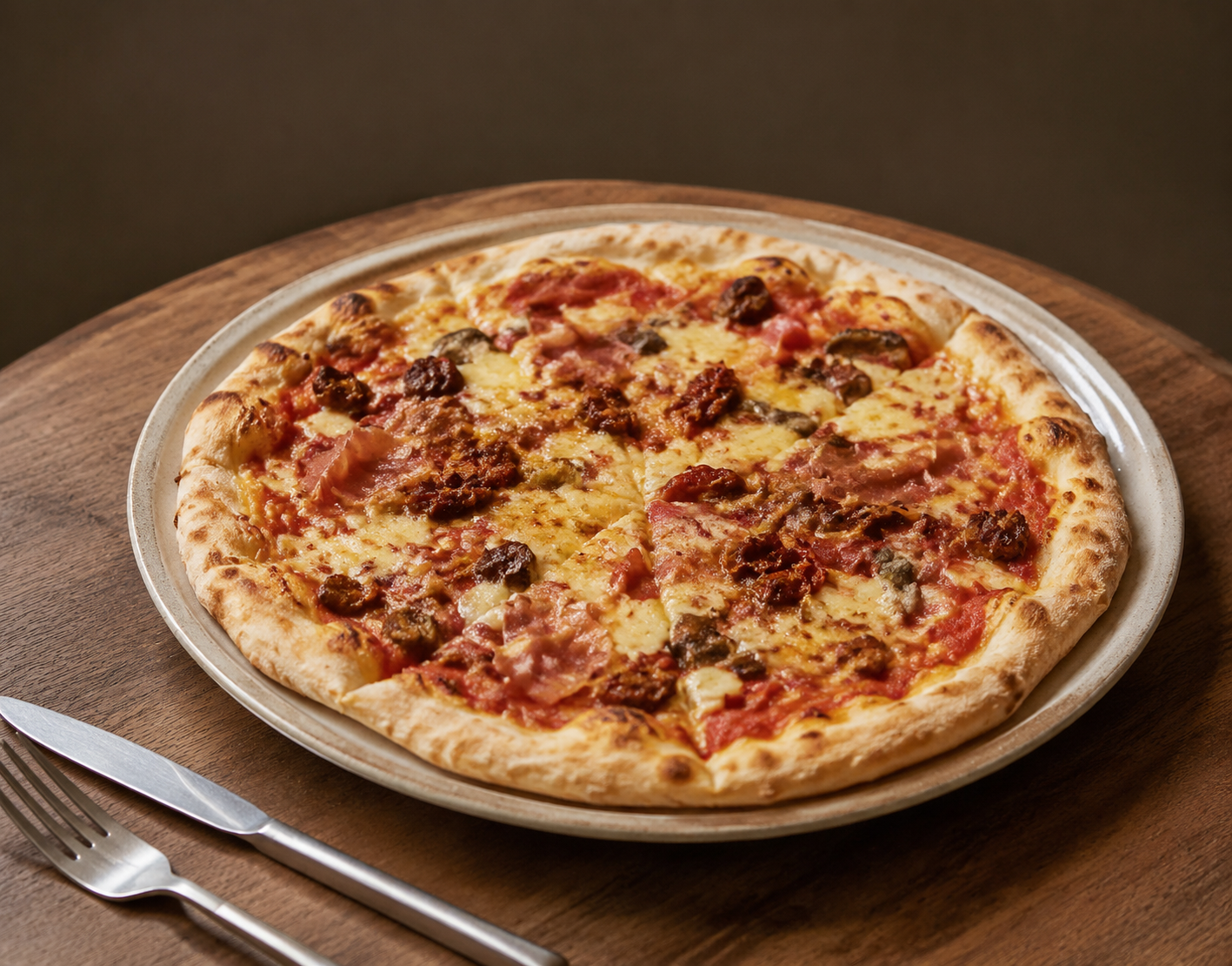 Pizza cotta al forno